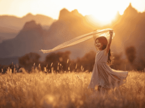 Enjoying God - Girl enjoying compressed Enjoying God