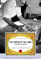 Book cover on cooking and theology